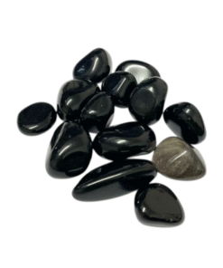Obsidiana negra 2 a 3 cm - Pulida